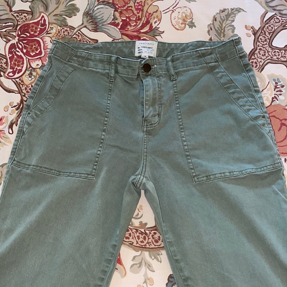 Sanctuary cropped skinny cargo pants